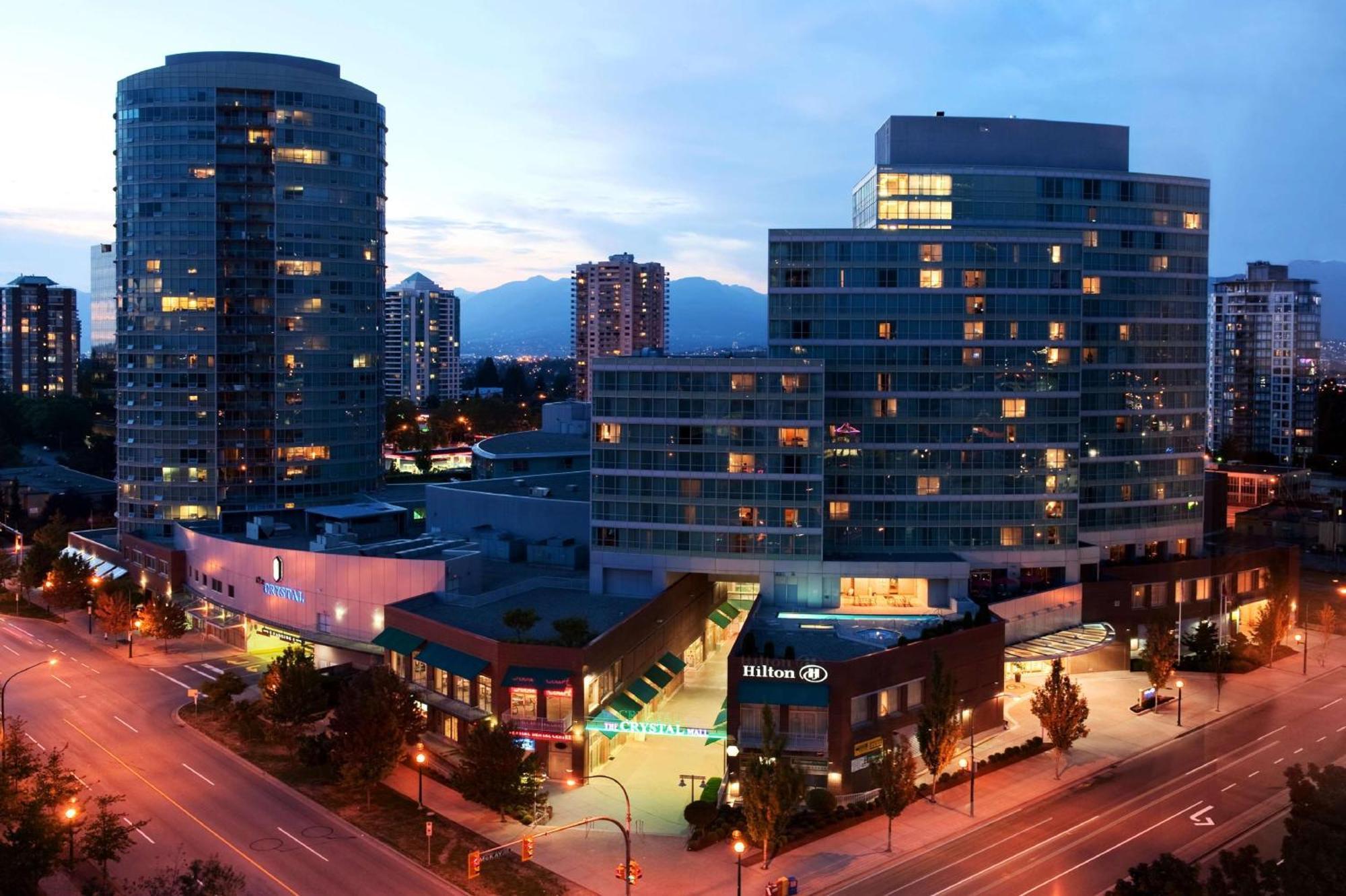 Hilton Vancouver Metrotown Burnaby Eksteriør billede